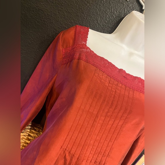 Sundance Silk Long sleeve blouse - Picture 11 of 11